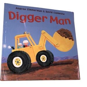 Digger Man kids book